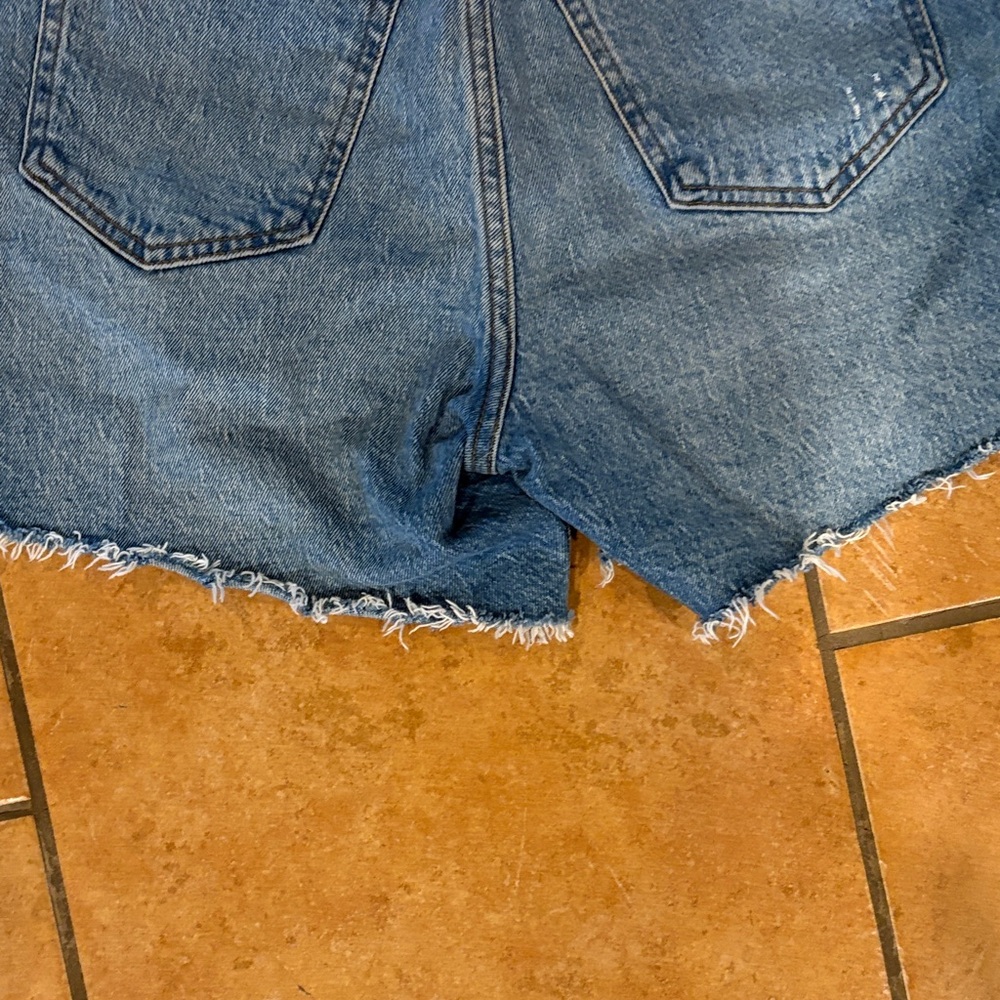 Abercrombie & Fitch Blue Jean Shorts - Picture 9 of 11